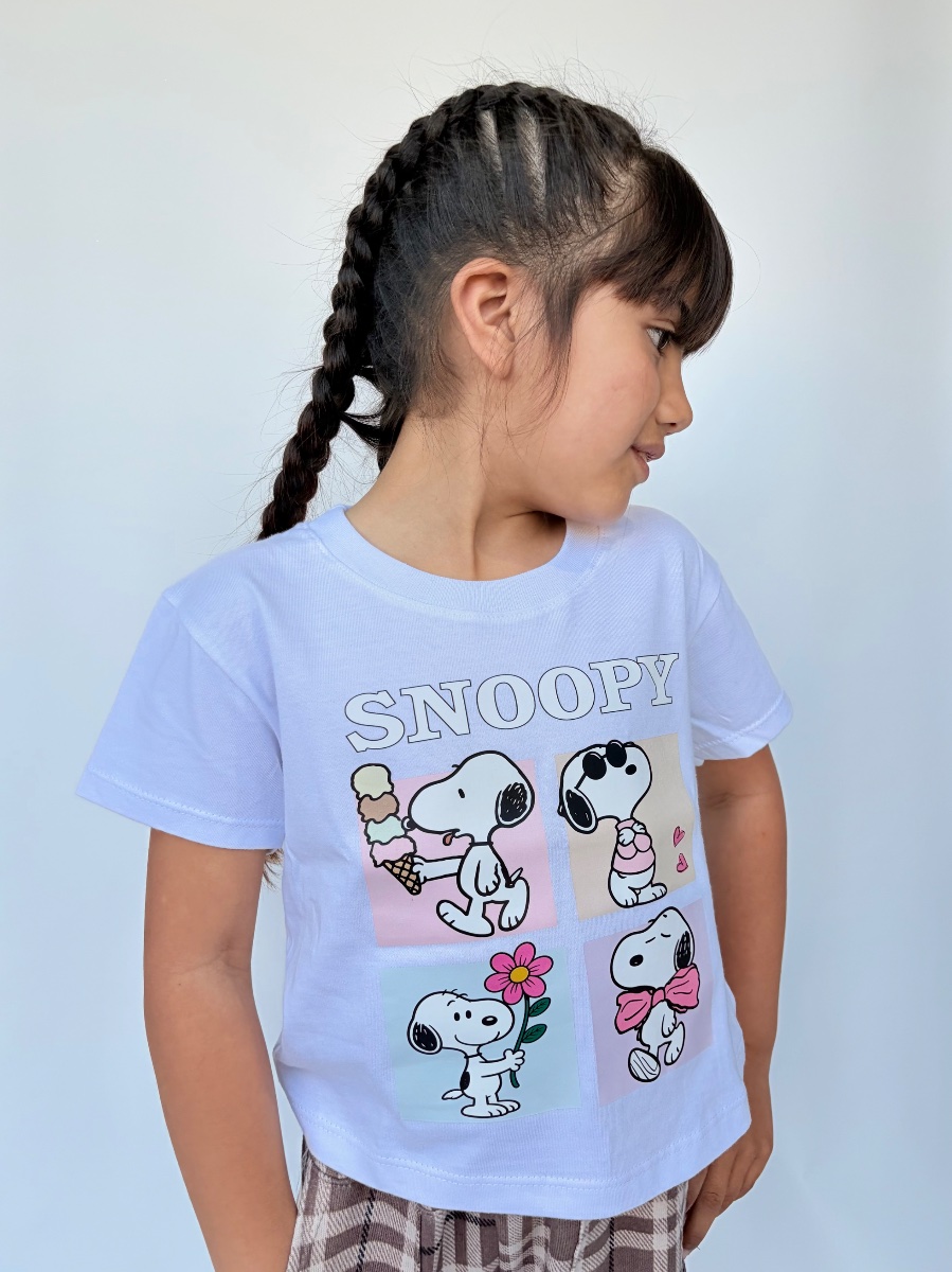 Pupera blanca snoopy 