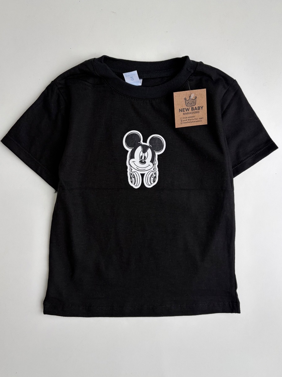 Remera Mickey auris (Doble E) 