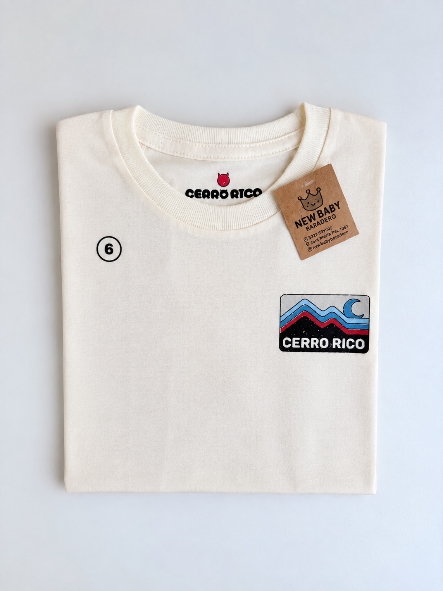 Remera natural Cerro Rico