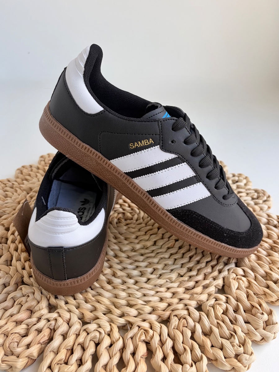 Samba Adidas negras (adulto)