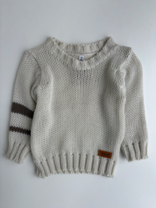 Sweter natural bebe