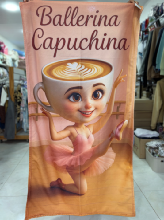 Toallon Ballerina Capuchina