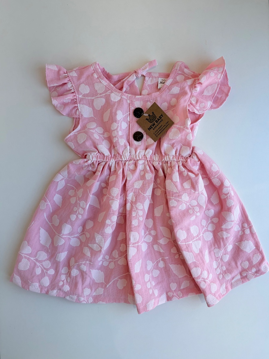 Vestido Flor- rosa