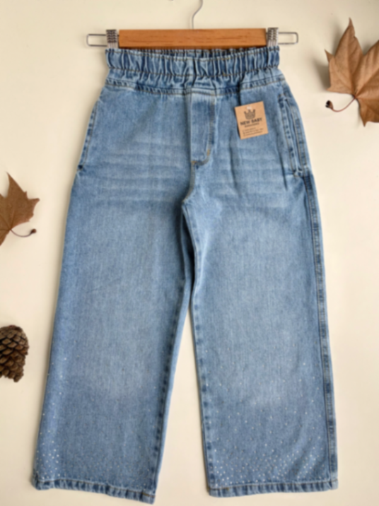 Wide leg con elástico