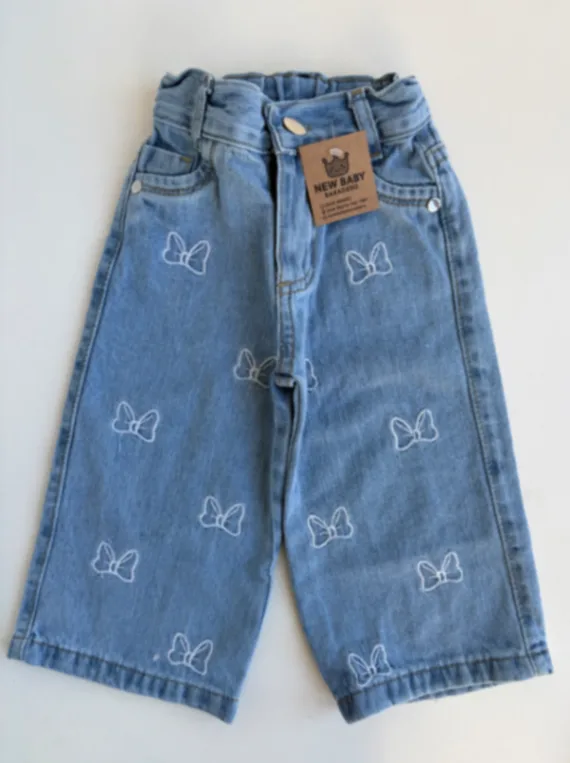 Wide leg jean minnie