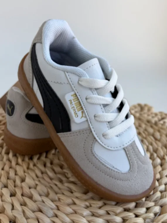 Zapatilla Puma blancas/gris