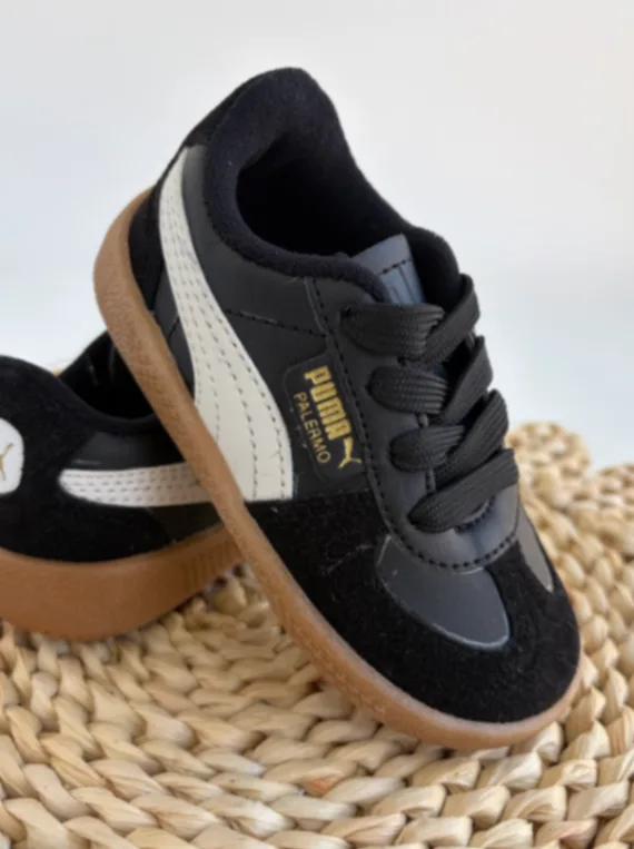 Zapatilla puma negras/blanca