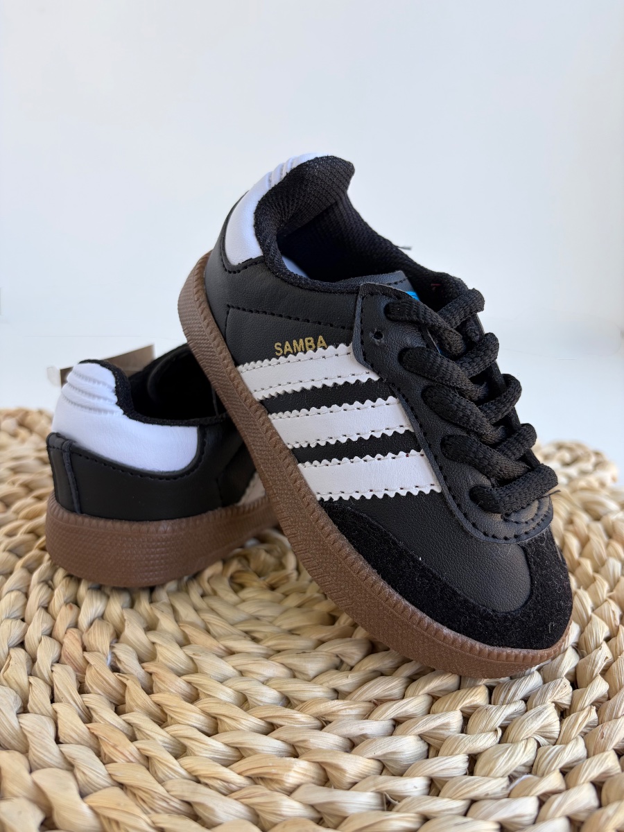 Zapatilla samba negra/blanco