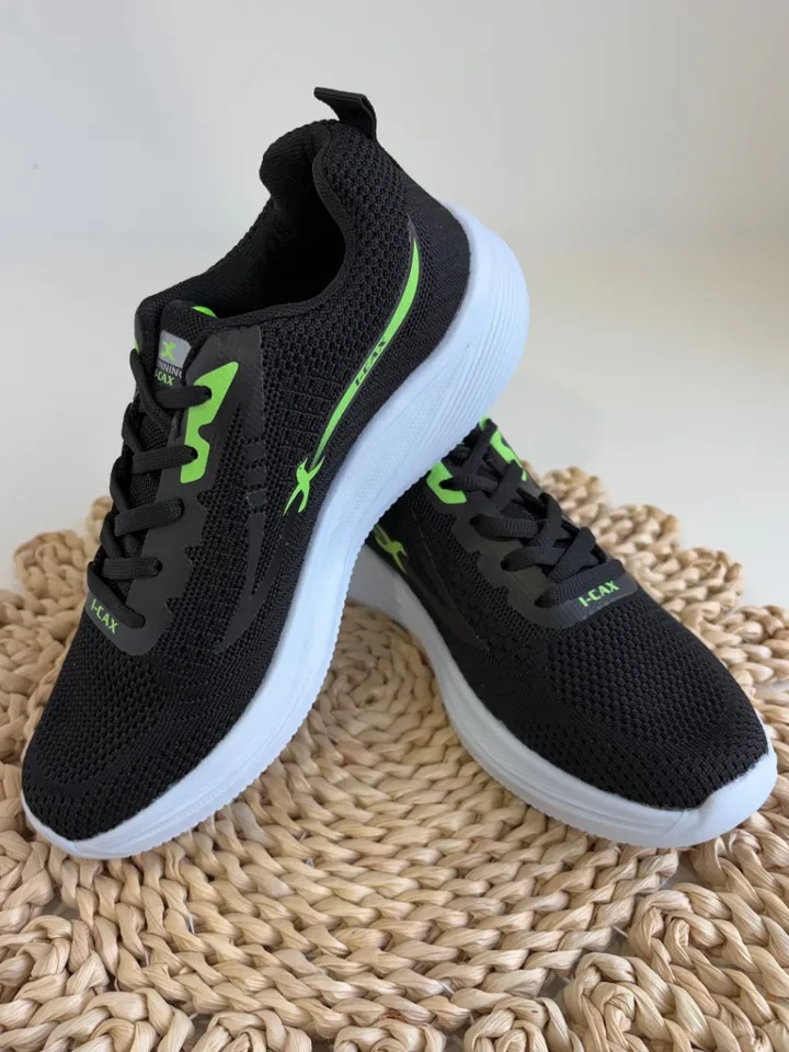 Zapatillas I-Cax (negras con interior verde)